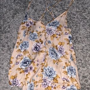 American eagle Floral tank top